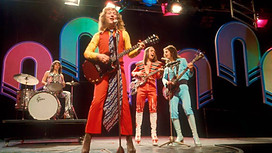 Glammed Up: Slade in their pomp (Photo: BBC) 