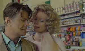 Star Turn: David Bowie and Tilda Swinton in the video for The Stars (Are Out Tonight)