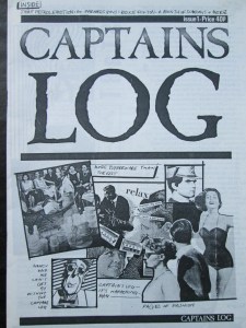 Early Days: The cover of the very first Captains Log magazine, including that 1986 Bruce Foxton interview