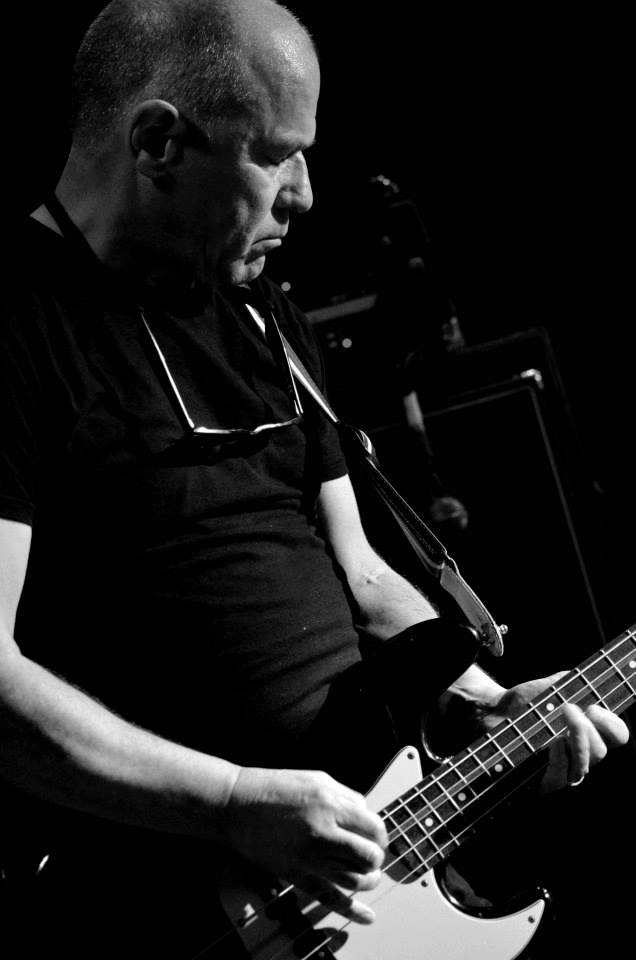 Bass Instinct: Graham Lewis in action at Preston's New Continental (Photo courtesy of Richard Nixon)