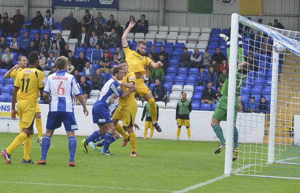 Beast Rising: Joe McNerney nets at Chester (Photo: David Holmes)