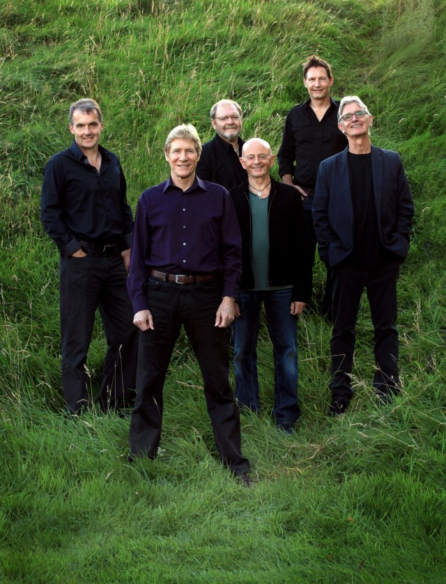 Manfred Men: The current 6-5-4-3-2-1 line-up of the Manfreds, including Paul Jones, second left, and Tom McGuinness, right 