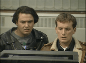 Blue Heaven: Conleth Hill and Frank Skinner in sitcom mode in 1994