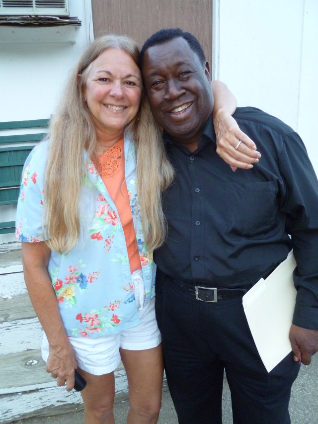 Esteemed Company: Judy with HB Barnum in 2012 (Photo: Judy Street)