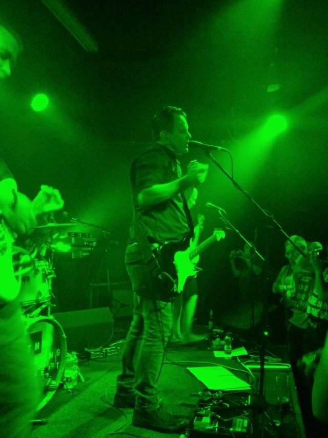 Green Scene: David Gedge in action at Hebden Bridge Trades Club