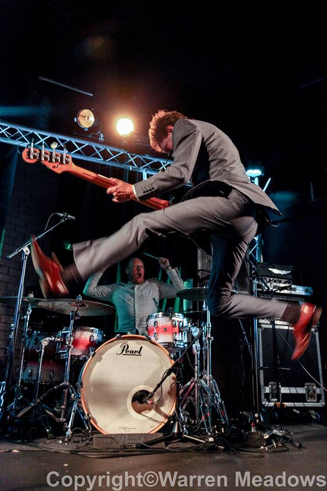 Aerial Automatic:  Brice in flight in Chester (Photo: Warren Meadows) 