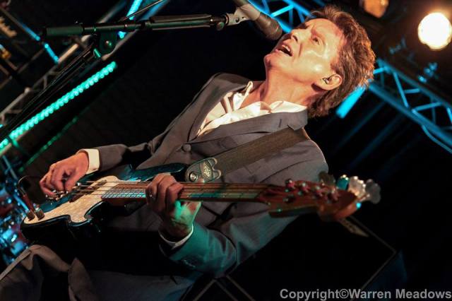 Bass Instinct: Bruce lets loose at Chester Live Rooms (Photo: Warren Meadows) 