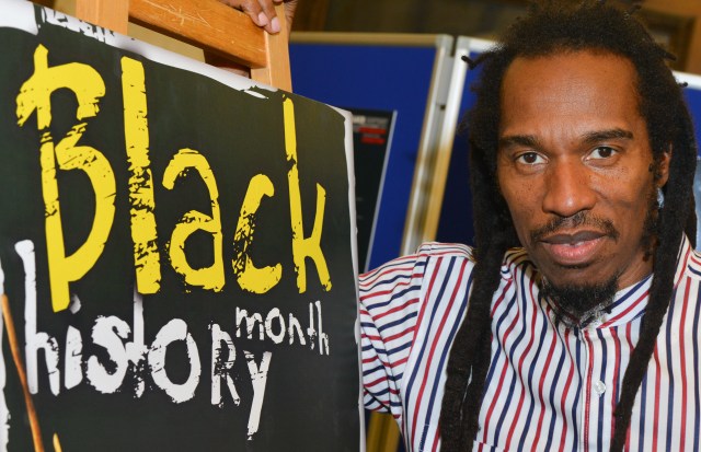 History Maker: Benjamin Zephaniah at County Hall, Preston in September 2014 (Photo: Denis Oates Photography)