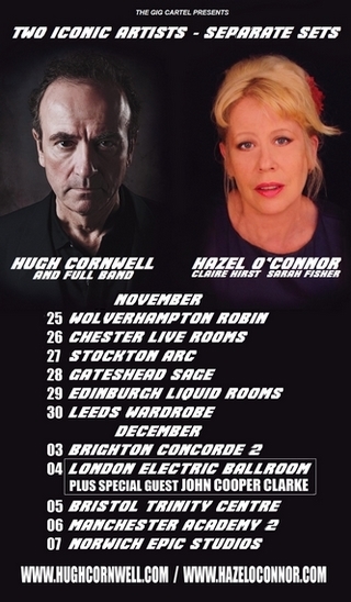 Hazel-OConnor-And-Hugh-Cornwell-On-Tour
