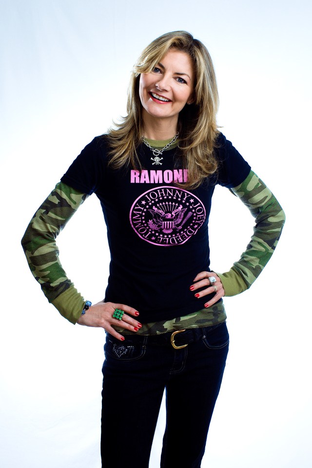 Hey Jo Let's Go: Drummer turned comic Jo Caulfield (Photo: http://www.jocaulfield.com/)