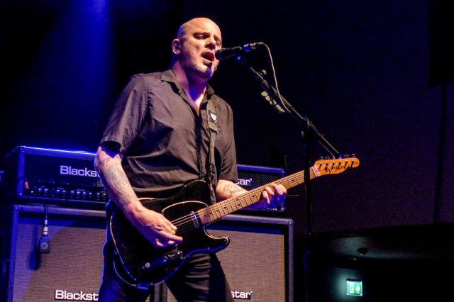 Guitar Man: Baz Warne in action at Cardiff on the March On tour (Photo: Warren Meadows)