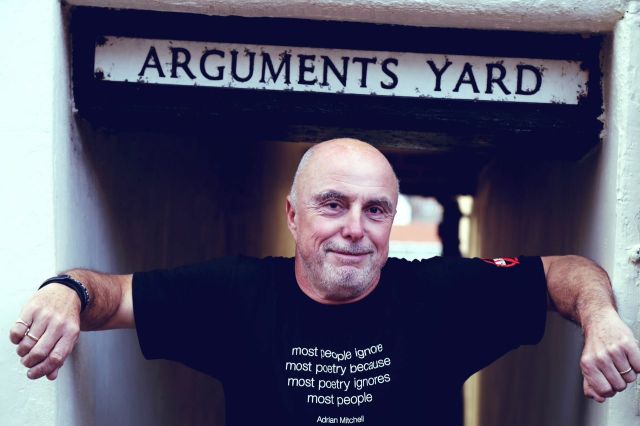 Cover Star: Attila the Stockbroker visits Whitby and the address that gave his forthcoming autobiography its name (Photo: Attila the Stockbroker)