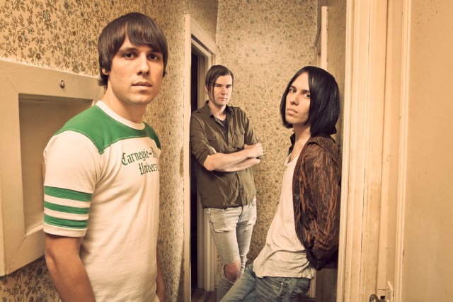 Wakefield Wonders: The Cribs, namely (from the left) Gary, Ross and Ryan Jarman