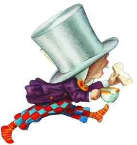 Hat's Entertainment: The Mad Hatter strides out (Copyright: Alice’s Adventures in Wonderland: Illustrations © Macmillan 1995) 