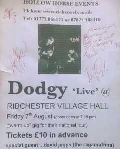 Signed Up: Somehow Andy Miller managed to avoid the blogger (Photo: Malcolm Wyatt)