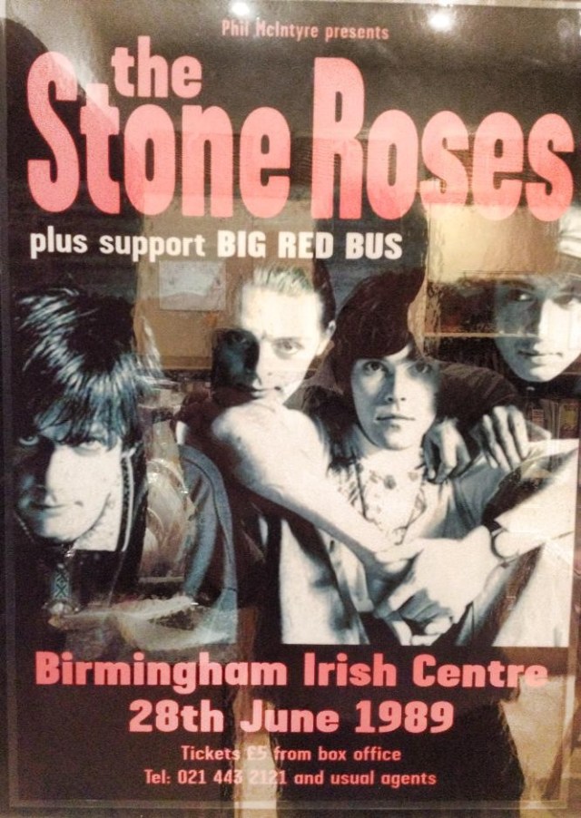 Waterfall Watershed: The second Big Red Bus support slot with The Stone Roses 
