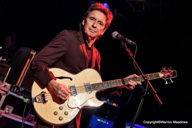 Bass Instinct: Bruce Foxton, performing with From The Jam at Cardiff Tramshed last December (Photo: Warren Meadows) 