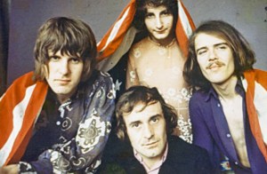 The Nice: Keith Emerson, Lee Jackson, Brian Davison, David O'List (Photo from the private collection of Davy O'List, courtesy of http://www.slate.com/)