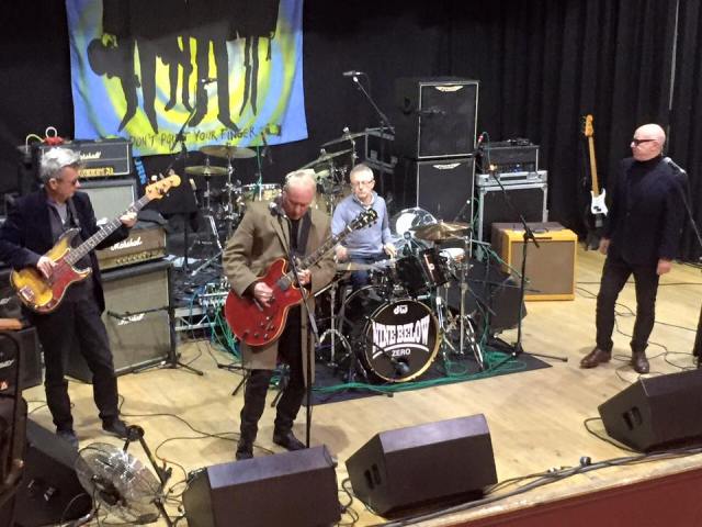 Soundcheck Blues: Nine Below Zero look to acclimatise to East Lancs (Photo from the band's Facebook page)