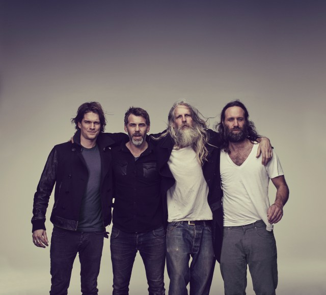 Reef 2016: An eight-legged groove machine heading your way. From left - Jesse Wood, Dom Greensmith, Jack Bessant and Gary Stringer.