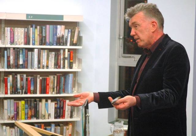 True Confessions: Michael Bradley at Derry's Central Library book launch (Photo: Vinny Cunningham)