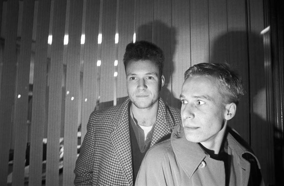 Blanc Pairing: Shadowy figures Neil Arthur and Stephen Luscombe