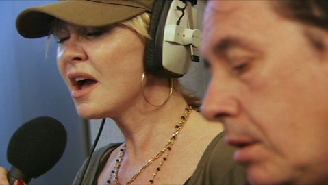 Double Act: Lulu and Jools Holland performing I'm Sorry, as made famous by Brenda Lee (BBC clip: http://www.bbc.co.uk/programmes/p00l4ql5)