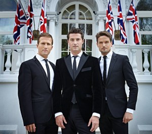 Three's Company: From the left - Humphrey Berney, Ollie Baines and Stephen Bowman, collectively known as Blake