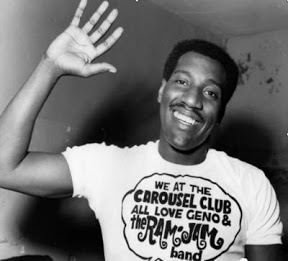 In Tribute: The late, great Otis Redding in his Carousel Club tee shirt (Photo: http://genowashington.blogspot.co.uk/) 