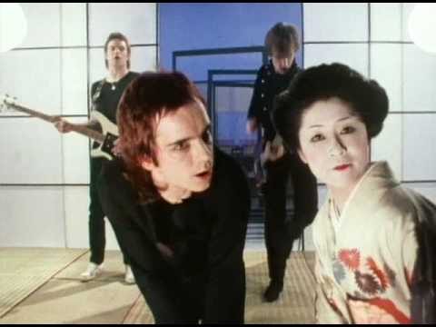 Eastern Promise: Dave Fenton during the video for Turning Japanese.