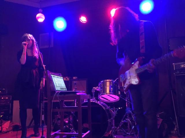 (Deeper Still: Deutsche Ashram at the Conti for Un-Peeled 16. From the left - Merinde Verbeek, Ajay Saggar (Photo: Vanessa Lowe)