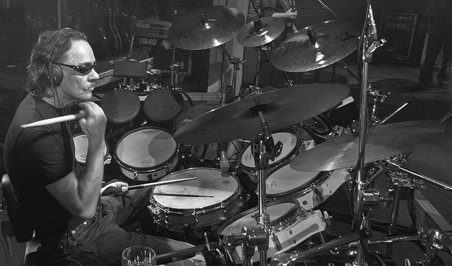 Jimmy's Office: UB40 drummer Jimmy Brown in action 
