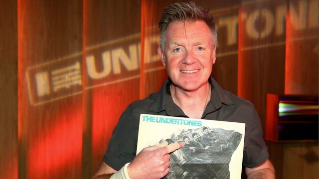 Drum Major: Billy Doherty, loving life with The Undertones in 2016 (Photo: BBC)