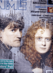 Briana's Days: An early NME front cover for The Beautiful South, featuring Paul Heaton and Briana Corrigan