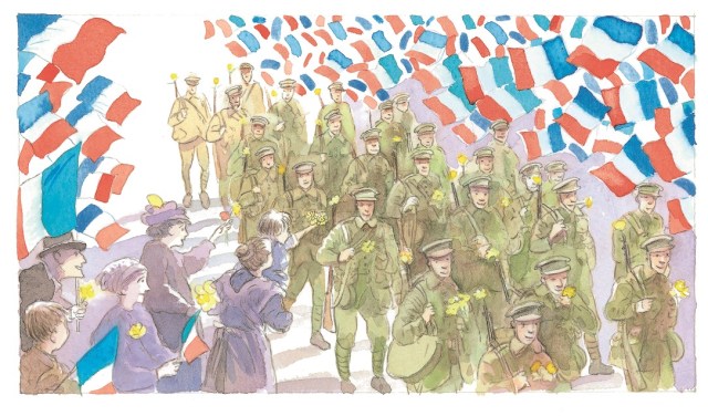 (Copyright: Michael Foreman - War Game, Pavilion, 2014 edition)