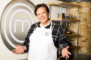 What's Cooking: Jimmy Osmond on the set of Celebrity MasterChef (Photo: BBC)