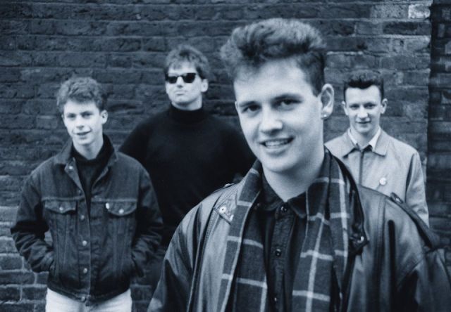 Post Kettle: The Chesterfields in 1987. From the left - Rodney, Simon, Dom, Davey (Photo: The Chesterfields)