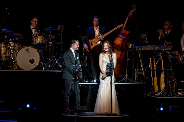 Band Substance: Brendan Cole's tour band , caught on camera