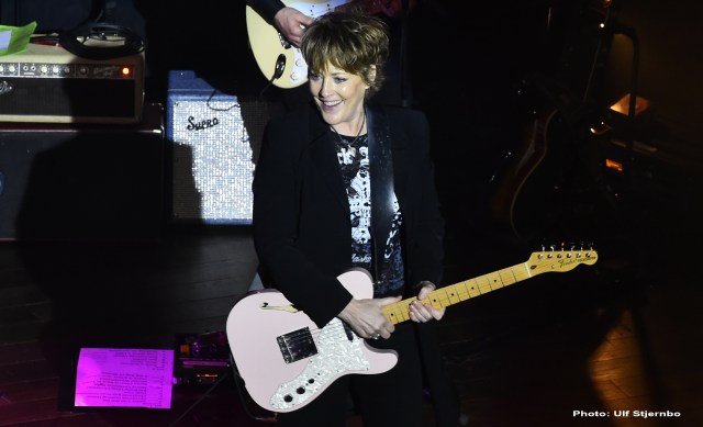 Shining Light: Katrina Leskanich in live action (Photo: Ulf Skjernbo)