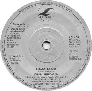 Hit Duet: Dean Friedman and Denise Marsa combined to great effect in '78