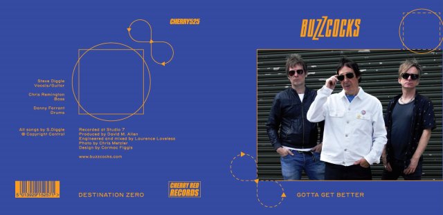 Gotta Getta: The new Buzzcocks single, 'Gotta Get Better', available in mid-February but also on the band's December 2019 dates